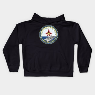 USS George H.W. Bush (CVN-77) wo Txt Kids Hoodie